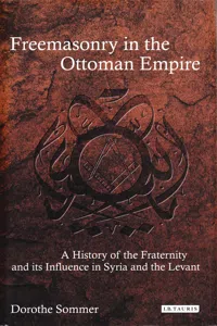 Freemasonry in the Ottoman Empire_cover