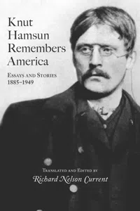 Knut Hamsun Remembers America_cover