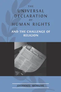 The Universal Declaration of Human Rights and the Challenge of Religion_cover