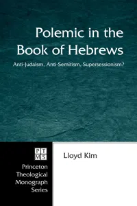 Polemic in the Book of Hebrews_cover