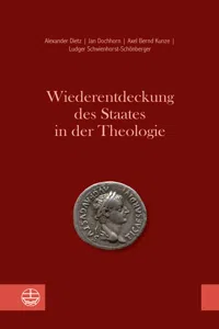 Wiederentdeckung des Staates in der Theologie_cover