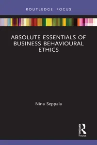 Absolute Essentials of Business Behavioural Ethics_cover