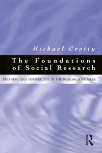 Foundations of Social Research_cover