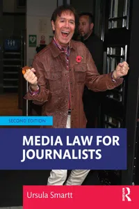Media Law for Journalists_cover