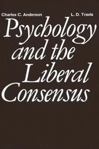 Psychology and the Liberal Consensus_cover