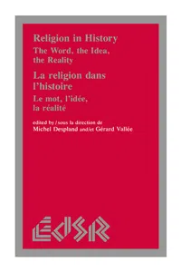 Religion in History / La religion dans l'histoire_cover