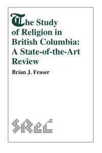 The Study of Religion in British Columbia_cover