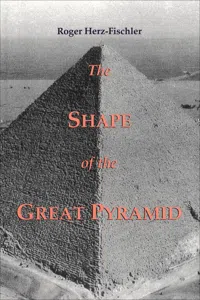 The Shape of the Great Pyramid_cover