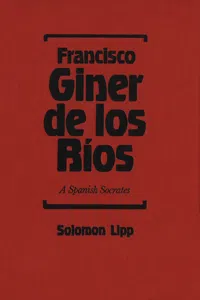 Francisco Giner de los Rios_cover