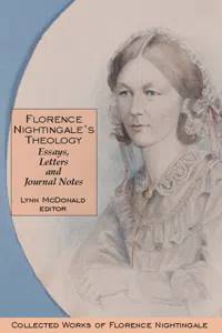Florence Nightingale's Theology: Essays, Letters and Journal Notes_cover