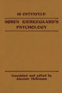 Soren Kierkegaard's Psychology_cover