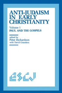 Anti-Judaism in Early Christianity_cover