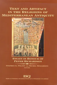 Text and Artifact in the Religions of Mediterranean Antiquity_cover