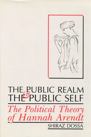 The Public Realm and the Public Self