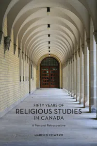 Fifty Years of Religious Studies in Canada_cover