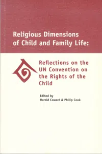 Religious Dimensions of Child and Family Life_cover