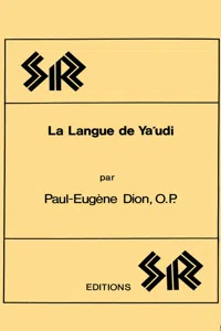 La Langue de Ya'udi_cover