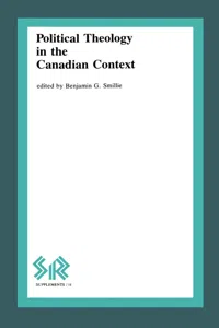 Political Theology in the Canadian Context_cover