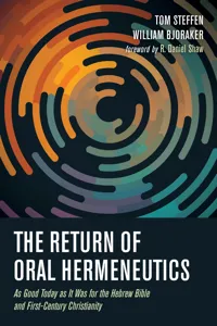 The Return of Oral Hermeneutics_cover