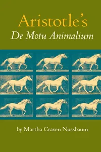 Aristotle's De Motu Animalium_cover