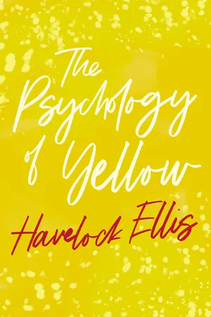 The Psychology of Yellow