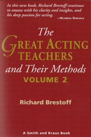 The Great Acting Teachers & their Methods V2