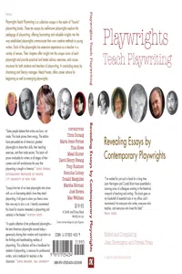 Playwrights Teaching Playwriting_cover