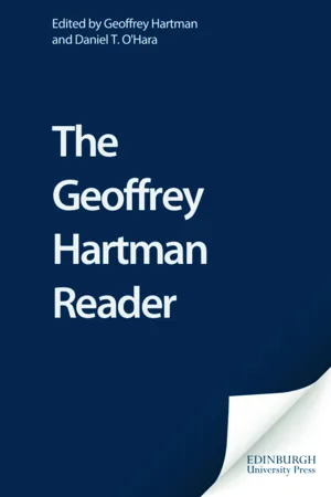 The Geoffrey Hartman Reader