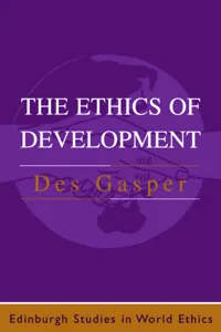 The Ethics of Development_cover