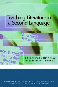 Teaching Literature in a Second Language_cover