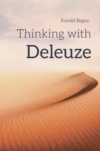 Thinking with Deleuze_cover