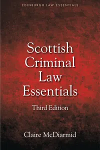 Scottish Criminal Law Essentials_cover