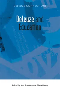 Deleuze and Education_cover