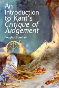 An Introduction to Kant's Critique of Judgement_cover