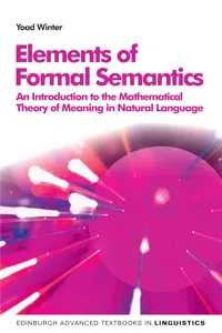 Elements of Formal Semantics_cover