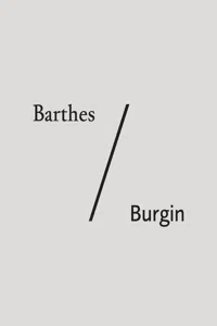 Barthes/Burgin_cover