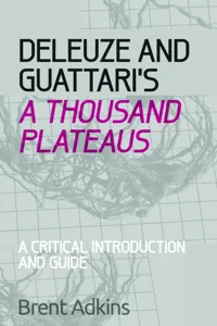 Deleuze and Guattari's A Thousand Plateaus_cover