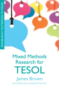 Mixed Methods Research for TESOL_cover