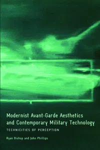 Modernist Avant-Garde Aesthetics and Contemporary Military Technology_cover