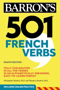 501 French Verbs, Eighth Edition_cover