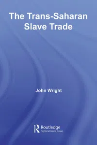 The Trans-Saharan Slave Trade_cover