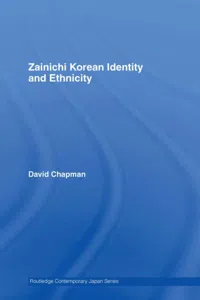 Zainichi Korean Identity and Ethnicity_cover