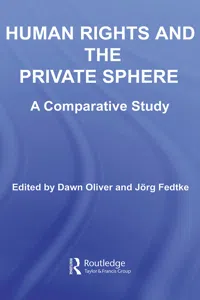 Human Rights and the Private Sphere vol 1_cover