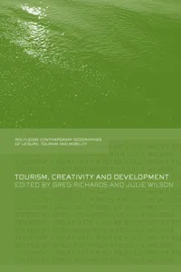 Tourism, Creativity and Development_cover
