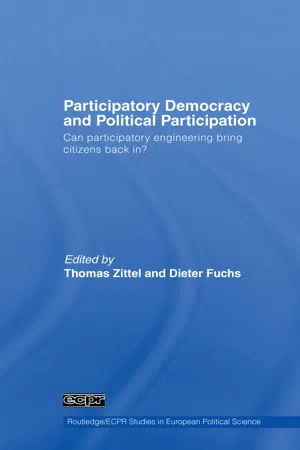 Participatory Democracy and Political Participation