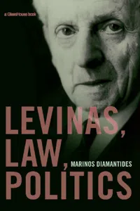 Levinas, Law, Politics_cover