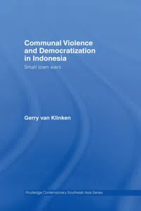 Communal Violence and Democratization in Indonesia_cover