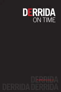 Derrida on Time_cover