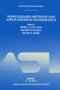 Nonstandard Methods and Applications in Mathematics_cover