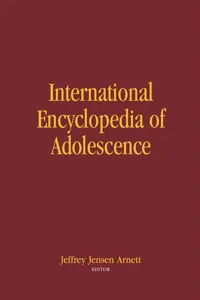 International Encyclopedia of Adolescence_cover